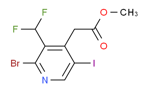 AM205344 | 1805377-87-0 | Methyl 2-bromo-3-(difluoromethyl)-5-iodopyridine-4-acetate