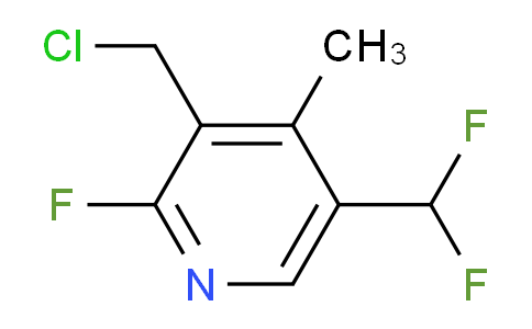 AM205357 | 1806880-12-5 | 3-(Chloromethyl)-5-(difluoromethyl)-2-fluoro-4-methylpyridine