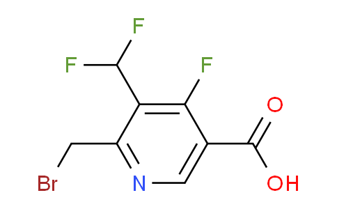 AM205361 | 1805609-32-8 | 2-(Bromomethyl)-3-(difluoromethyl)-4-fluoropyridine-5-carboxylic acid