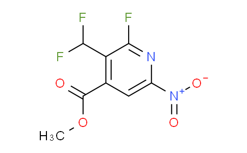 AM205365 | 1805606-02-3 | Methyl 3-(difluoromethyl)-2-fluoro-6-nitropyridine-4-carboxylate