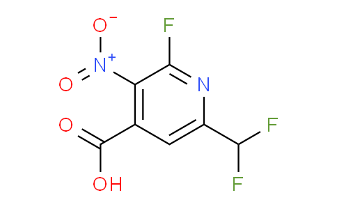 AM205372 | 1805290-24-7 | 6-(Difluoromethyl)-2-fluoro-3-nitropyridine-4-carboxylic acid