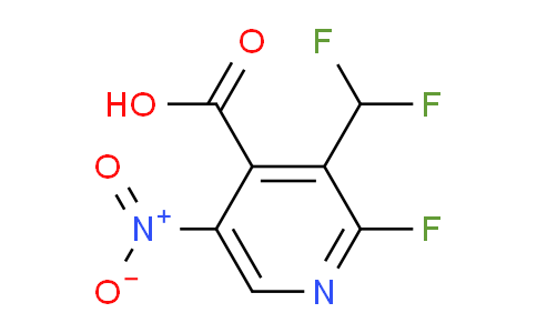 AM205375 | 1805537-32-9 | 3-(Difluoromethyl)-2-fluoro-5-nitropyridine-4-carboxylic acid