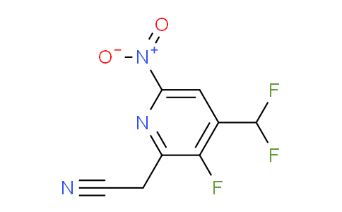 AM205376 | 1804952-31-5 | 4-(Difluoromethyl)-3-fluoro-6-nitropyridine-2-acetonitrile