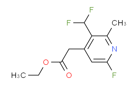 AM205380 | 1805983-27-0 | Ethyl 3-(difluoromethyl)-6-fluoro-2-methylpyridine-4-acetate