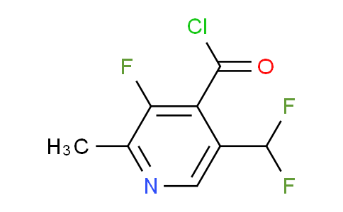 AM205386 | 1805175-94-3 | 5-(Difluoromethyl)-3-fluoro-2-methylpyridine-4-carbonyl chloride