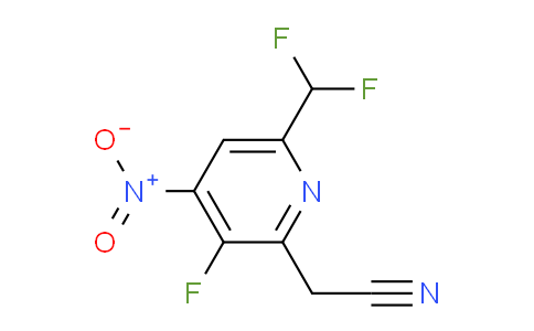 AM205387 | 1805536-55-3 | 6-(Difluoromethyl)-3-fluoro-4-nitropyridine-2-acetonitrile