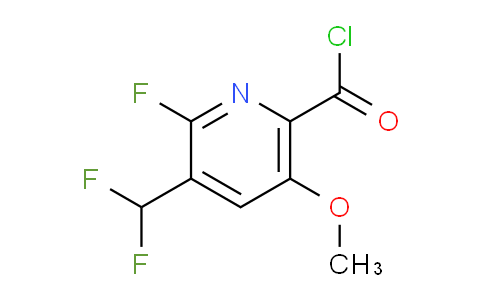 AM205388 | 1806976-14-6 | 3-(Difluoromethyl)-2-fluoro-5-methoxypyridine-6-carbonyl chloride