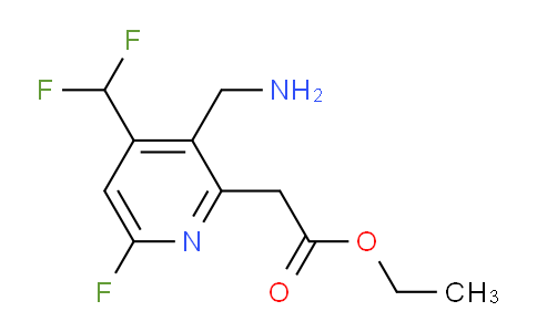 AM205389 | 1805202-77-0 | Ethyl 3-(aminomethyl)-4-(difluoromethyl)-6-fluoropyridine-2-acetate