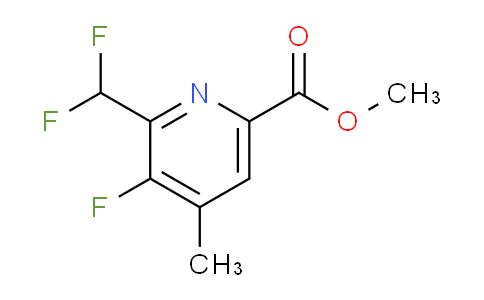 AM205399 | 1806976-52-2 | Methyl 2-(difluoromethyl)-3-fluoro-4-methylpyridine-6-carboxylate