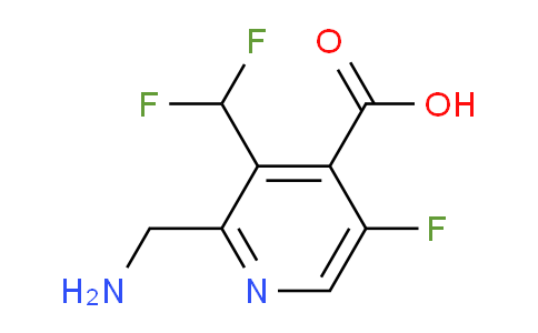 AM205408 | 1805294-04-5 | 2-(Aminomethyl)-3-(difluoromethyl)-5-fluoropyridine-4-carboxylic acid