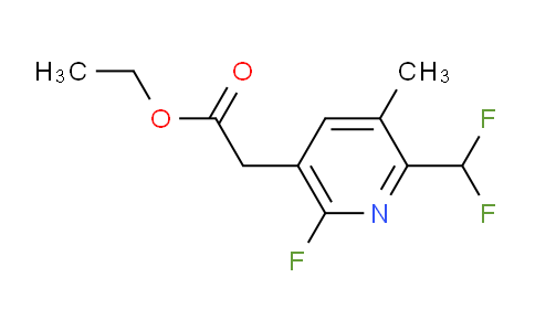 AM205412 | 1805619-27-5 | Ethyl 2-(difluoromethyl)-6-fluoro-3-methylpyridine-5-acetate