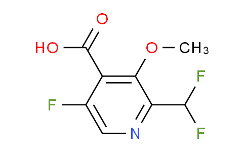 AM205420 | 1807048-45-8 | 2-(Difluoromethyl)-5-fluoro-3-methoxypyridine-4-carboxylic acid