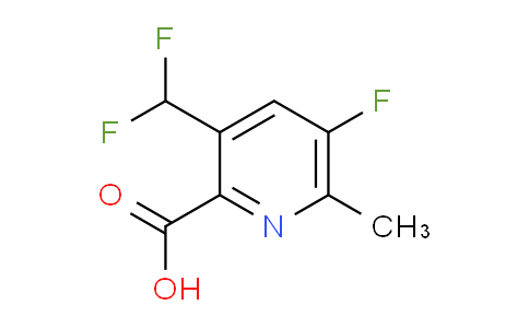 AM205421 | 1807126-37-9 | 3-(Difluoromethyl)-5-fluoro-6-methylpyridine-2-carboxylic acid