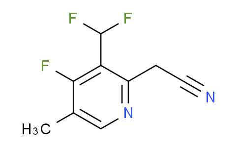 AM205425 | 1805441-89-7 | 3-(Difluoromethyl)-4-fluoro-5-methylpyridine-2-acetonitrile