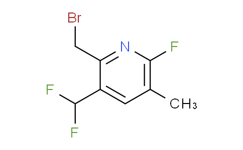 AM205439 | 1807050-89-0 | 2-(Bromomethyl)-3-(difluoromethyl)-6-fluoro-5-methylpyridine