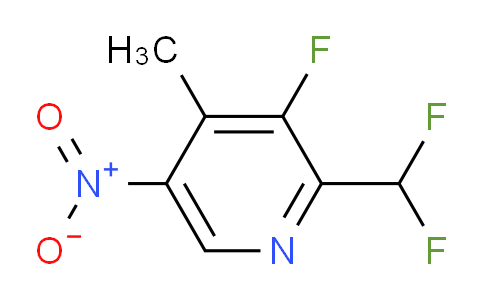 AM205445 | 1804471-57-5 | 2-(Difluoromethyl)-3-fluoro-4-methyl-5-nitropyridine