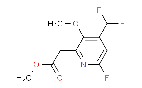 AM205449 | 1805192-99-7 | Methyl 4-(difluoromethyl)-6-fluoro-3-methoxypyridine-2-acetate