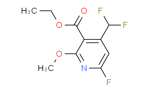 AM205451 | 1806876-37-8 | Ethyl 4-(difluoromethyl)-6-fluoro-2-methoxypyridine-3-carboxylate