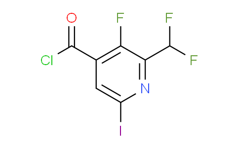 AM205453 | 1805476-87-2 | 2-(Difluoromethyl)-3-fluoro-6-iodopyridine-4-carbonyl chloride