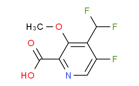 AM205455 | 1804945-24-1 | 4-(Difluoromethyl)-5-fluoro-3-methoxypyridine-2-carboxylic acid