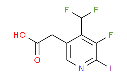 AM205458 | 1806924-27-5 | 4-(Difluoromethyl)-3-fluoro-2-iodopyridine-5-acetic acid