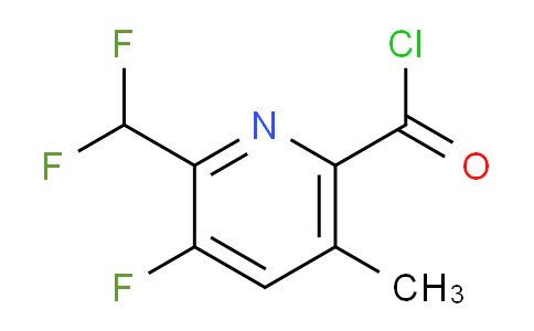 AM205459 | 1807126-82-4 | 2-(Difluoromethyl)-3-fluoro-5-methylpyridine-6-carbonyl chloride