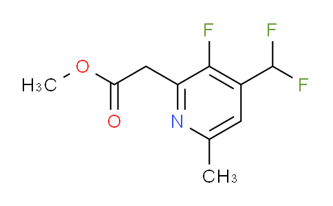 AM205471 | 1805528-72-6 | Methyl 4-(difluoromethyl)-3-fluoro-6-methylpyridine-2-acetate