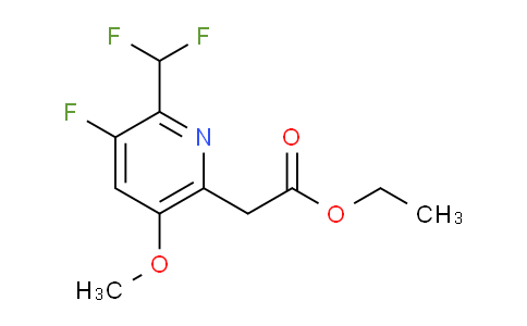 AM205479 | 1805625-23-3 | Ethyl 2-(difluoromethyl)-3-fluoro-5-methoxypyridine-6-acetate