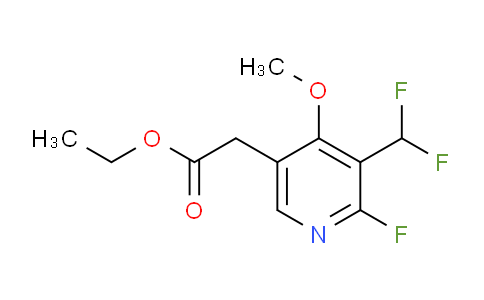 AM205482 | 1806975-30-3 | Ethyl 3-(difluoromethyl)-2-fluoro-4-methoxypyridine-5-acetate