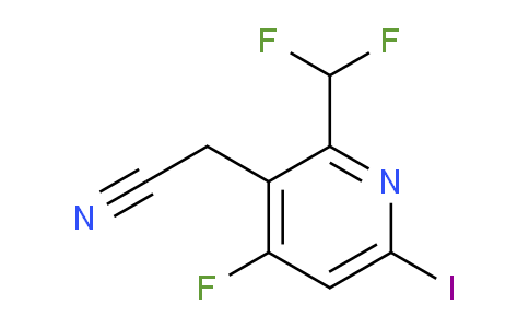AM205483 | 1805578-78-2 | 2-(Difluoromethyl)-4-fluoro-6-iodopyridine-3-acetonitrile