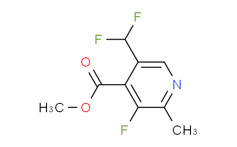 AM205485 | 1805193-97-8 | Methyl 5-(difluoromethyl)-3-fluoro-2-methylpyridine-4-carboxylate