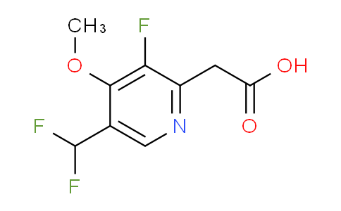 AM205491 | 1807145-36-3 | 5-(Difluoromethyl)-3-fluoro-4-methoxypyridine-2-acetic acid