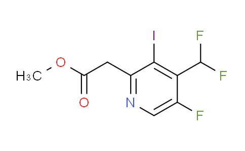 AM205492 | 1805580-83-9 | Methyl 4-(difluoromethyl)-5-fluoro-3-iodopyridine-2-acetate