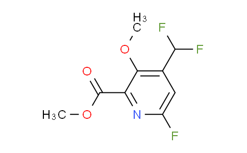 AM205493 | 1805441-29-5 | Methyl 4-(difluoromethyl)-6-fluoro-3-methoxypyridine-2-carboxylate