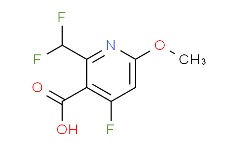 AM205500 | 1804944-83-9 | 2-(Difluoromethyl)-4-fluoro-6-methoxypyridine-3-carboxylic acid
