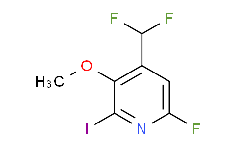 AM205501 | 1806879-74-2 | 4-(Difluoromethyl)-6-fluoro-2-iodo-3-methoxypyridine