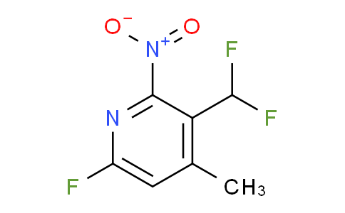 AM205510 | 1805438-66-7 | 3-(Difluoromethyl)-6-fluoro-4-methyl-2-nitropyridine