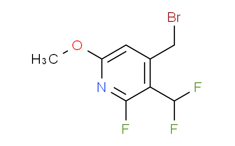 AM205513 | 1804708-16-4 | 4-(Bromomethyl)-3-(difluoromethyl)-2-fluoro-6-methoxypyridine