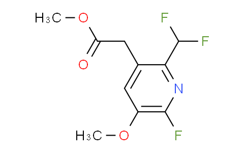 AM205517 | 1805522-20-6 | Methyl 2-(difluoromethyl)-6-fluoro-5-methoxypyridine-3-acetate