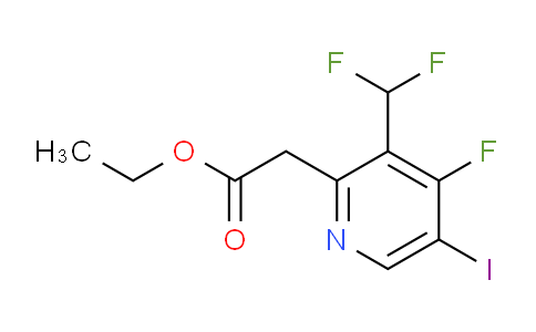 AM205521 | 1806877-47-3 | Ethyl 3-(difluoromethyl)-4-fluoro-5-iodopyridine-2-acetate