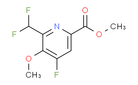 Methyl 2-(difluoromethyl)-4-fluoro-3-methoxypyridine-6-carboxylate