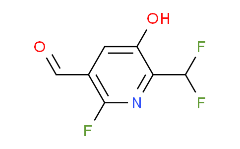2-(Difluoromethyl)-6-fluoro-3-hydroxypyridine-5-carboxaldehyde