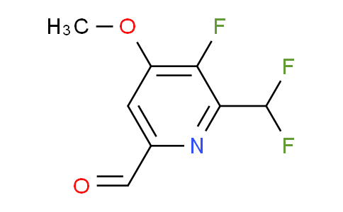 2-(Difluoromethyl)-3-fluoro-4-methoxypyridine-6-carboxaldehyde
