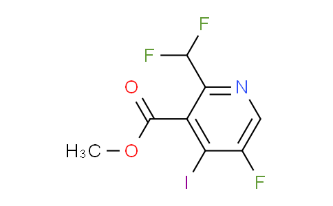 AM205539 | 1804705-96-1 | Methyl 2-(difluoromethyl)-5-fluoro-4-iodopyridine-3-carboxylate
