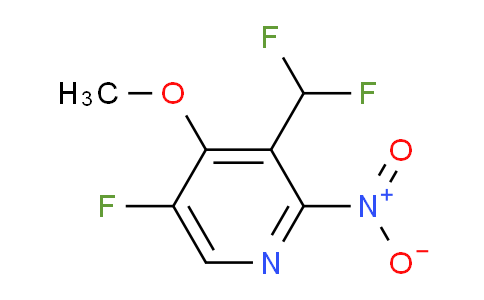 AM205542 | 1807148-24-8 | 3-(Difluoromethyl)-5-fluoro-4-methoxy-2-nitropyridine