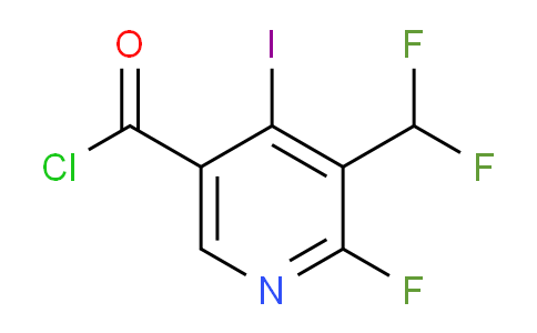 AM205551 | 1805581-27-4 | 3-(Difluoromethyl)-2-fluoro-4-iodopyridine-5-carbonyl chloride