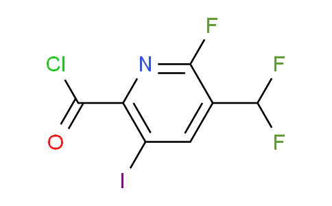 AM205553 | 1805045-53-7 | 3-(Difluoromethyl)-2-fluoro-5-iodopyridine-6-carbonyl chloride