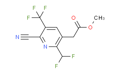 AM205555 | 1806846-23-0 | Methyl 2-cyano-6-(difluoromethyl)-3-(trifluoromethyl)pyridine-5-acetate