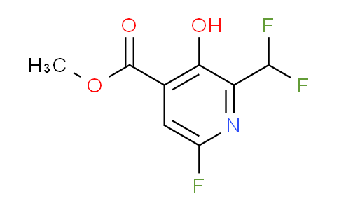 AM205557 | 1805479-14-4 | Methyl 2-(difluoromethyl)-6-fluoro-3-hydroxypyridine-4-carboxylate