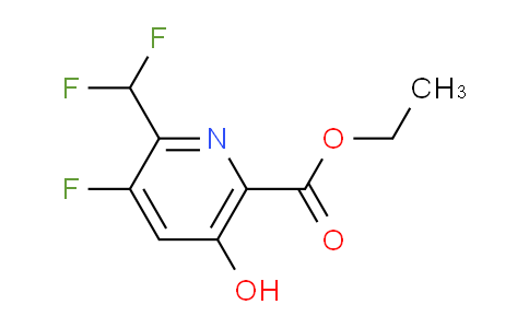 AM205561 | 1805979-78-5 | Ethyl 2-(difluoromethyl)-3-fluoro-5-hydroxypyridine-6-carboxylate